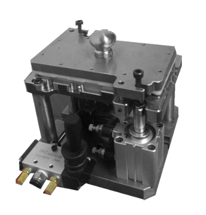 侧孔加工四轴治具