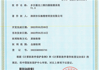 多目激光三维扫描检测系统